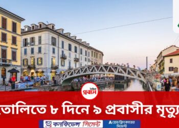 ইতালিতে তীব্র গরমে ৮ দিনে ৯ বাংলাদেশি প্রবাসীর মৃত্যু, কমিউনিটিতে শোকের ছায়া